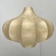 Lampe suspension Cocoon moderne du milieu du siècle par Friedel Wauer pour Goldkant Leuchten, Allemagne, années 1960