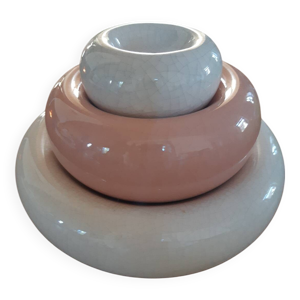 3 vide-poches signés François Chatain