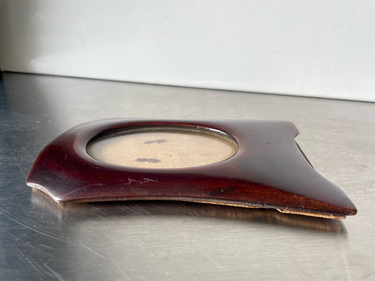 Art deco mahogany wooden frame