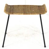 Gian Franco Legler footstool - vintage - mid century modern