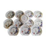 Small hand-painted plates Japanese décor