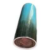 Umbrella holder in blue ceramic signed clément massier 1900-1920