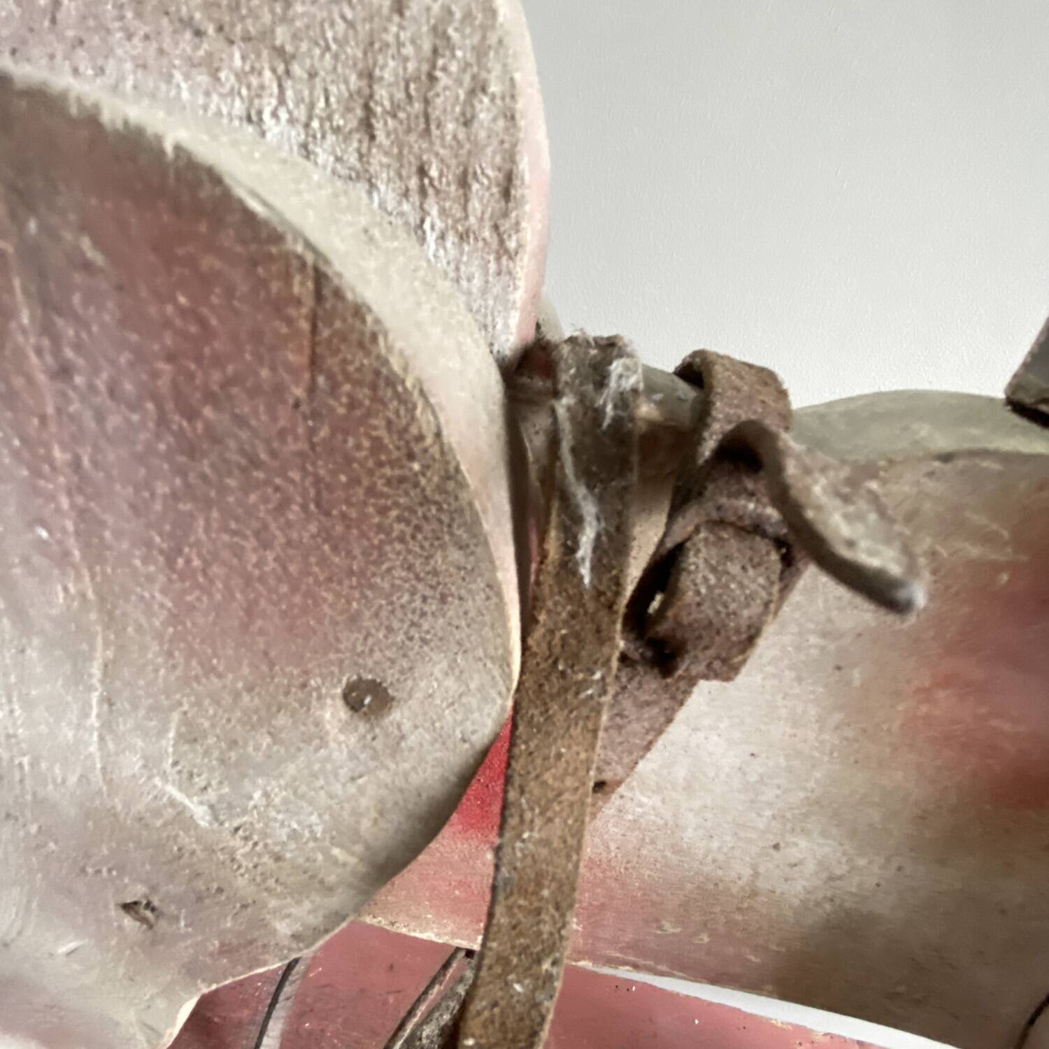 50's wooden horse toy