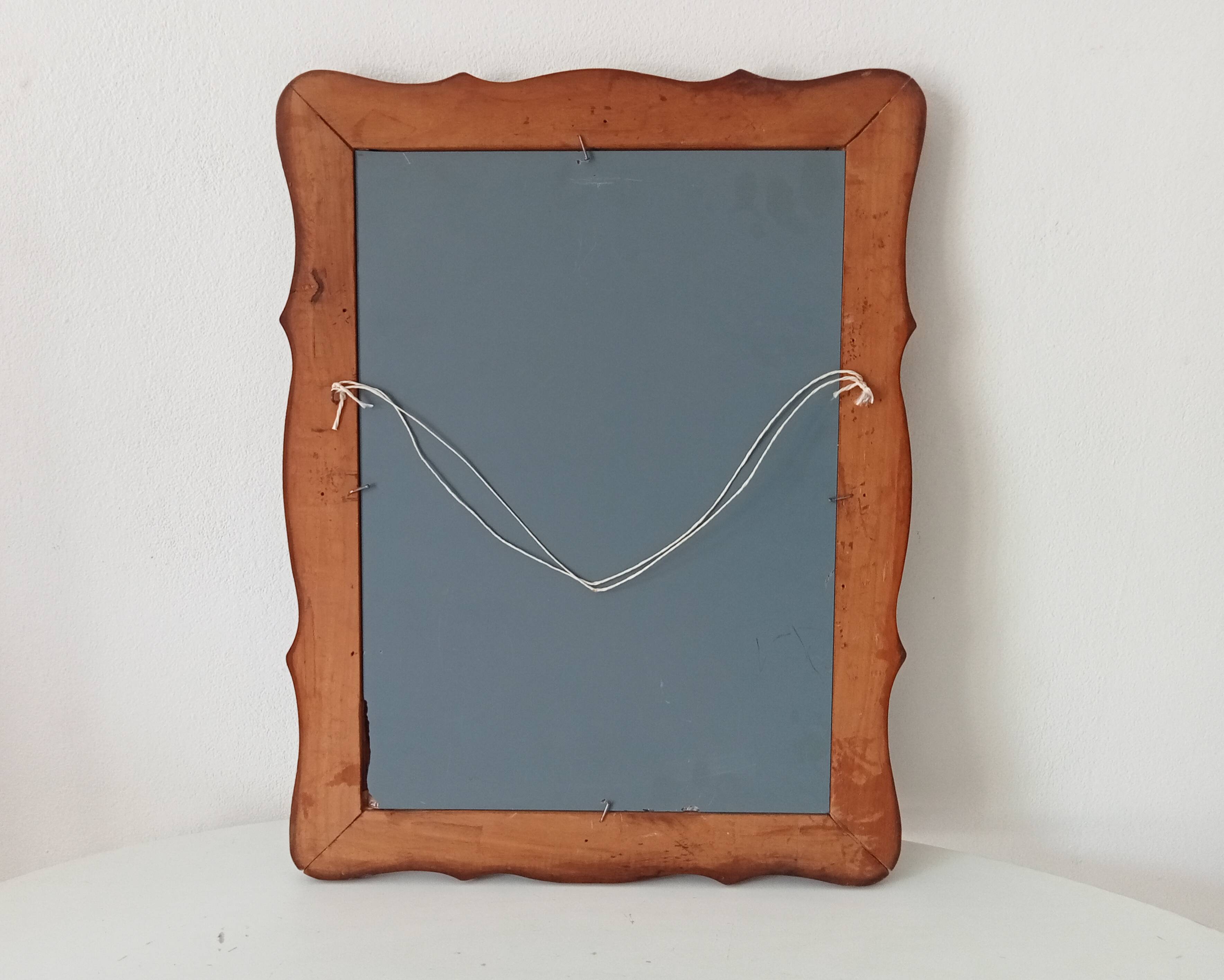 Rustic vintage mirror chic countryside