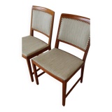 Chairs, 2 pcs, teak, Bertil Fridhagen, Bodafors, 70s .