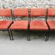 Set de 6 chaises Cees Braakman Pastoe Japanese Serie