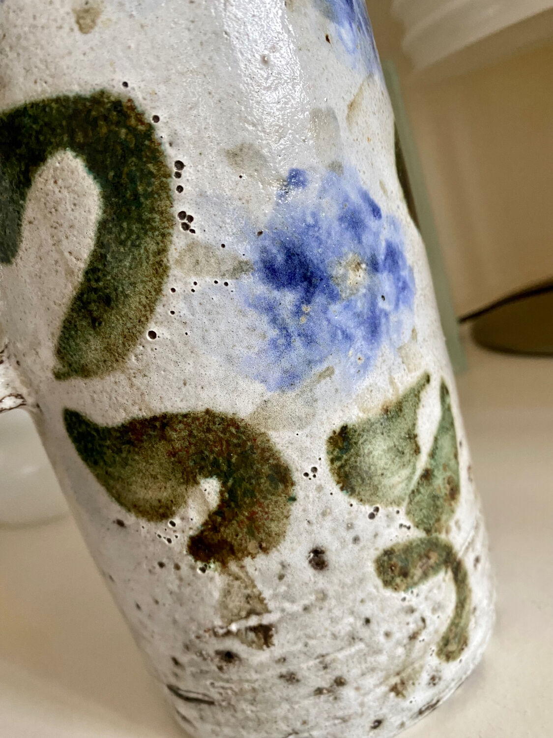 Pitcher Albert Thiry ceramic Vallauris
