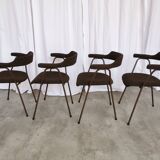 Mid-century modern dining armchairs - 70s niko kralj stol kamnik - set of 4