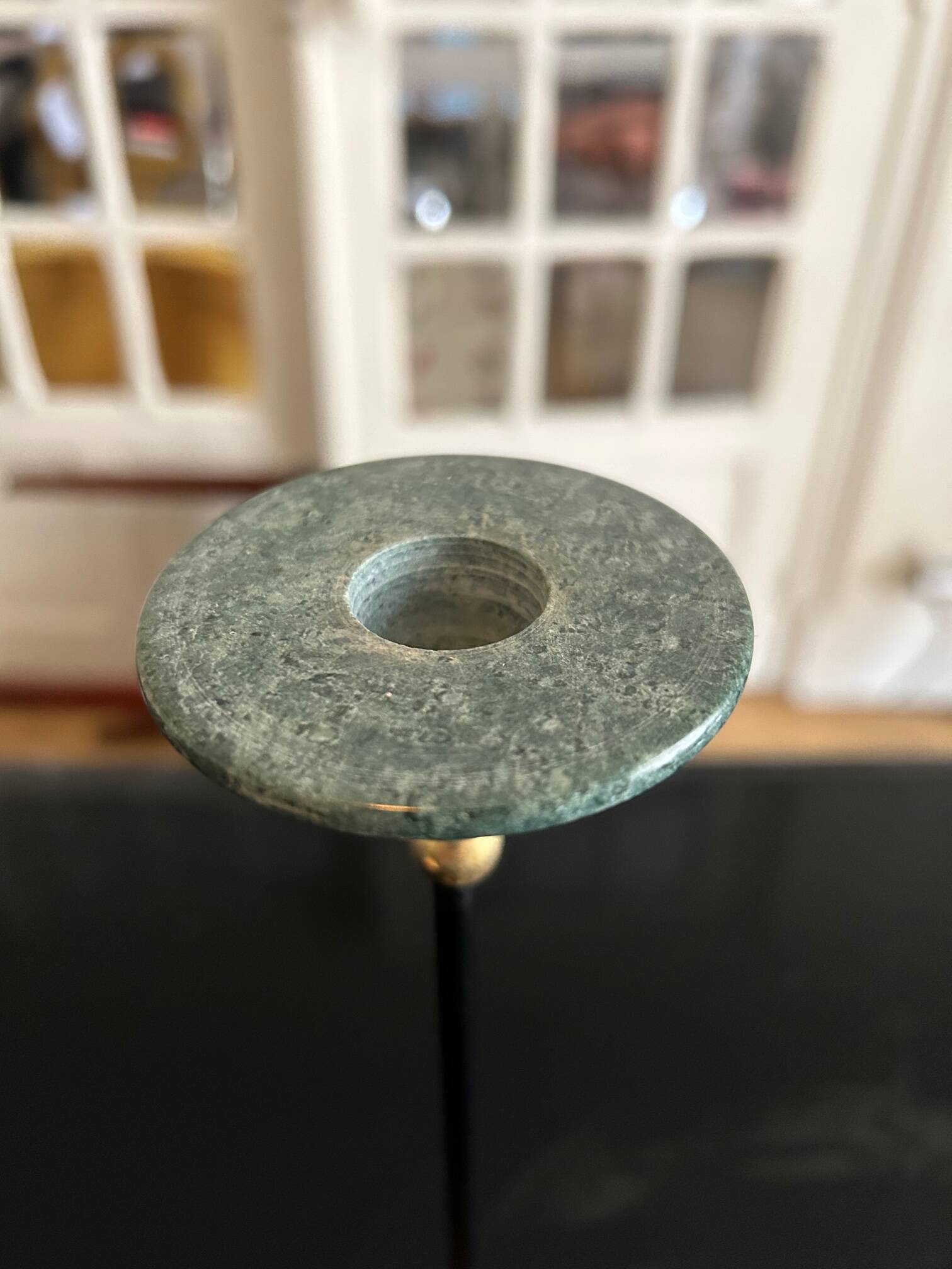 Christian de Beaumont marble candle holder