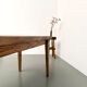 Table de ferme vintage en peuplier