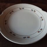 Round semi-hollow dish Porcelain
