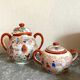 Old Japanese tea set 29 pieces