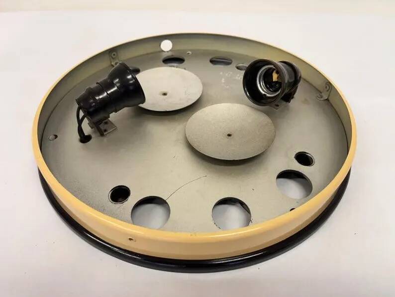 Bakelite Bauhaus ceiling light or Flush Mount, wall lamp - 1940s