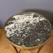 Table Bouillotte Louis XVI en Acajou XXème