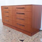 Double chest of drawers Gplan Fresco teak