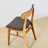 A set of four Danish Farstrup chairs In oak