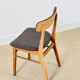 Ensemble de quatre chaises Farstrup danoises en chêne
