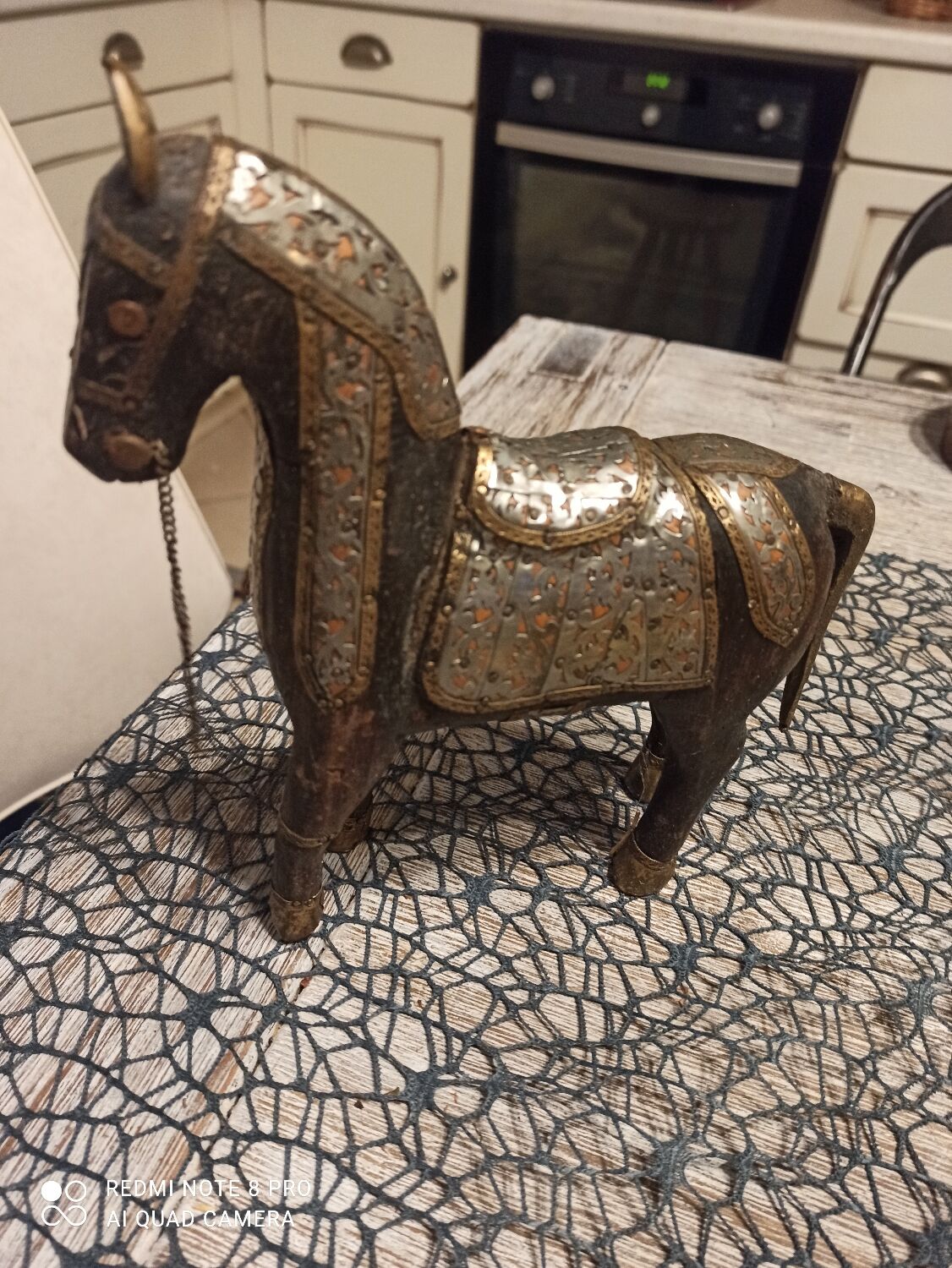 Hand-carved horse