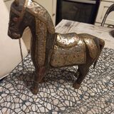 Hand-carved horse