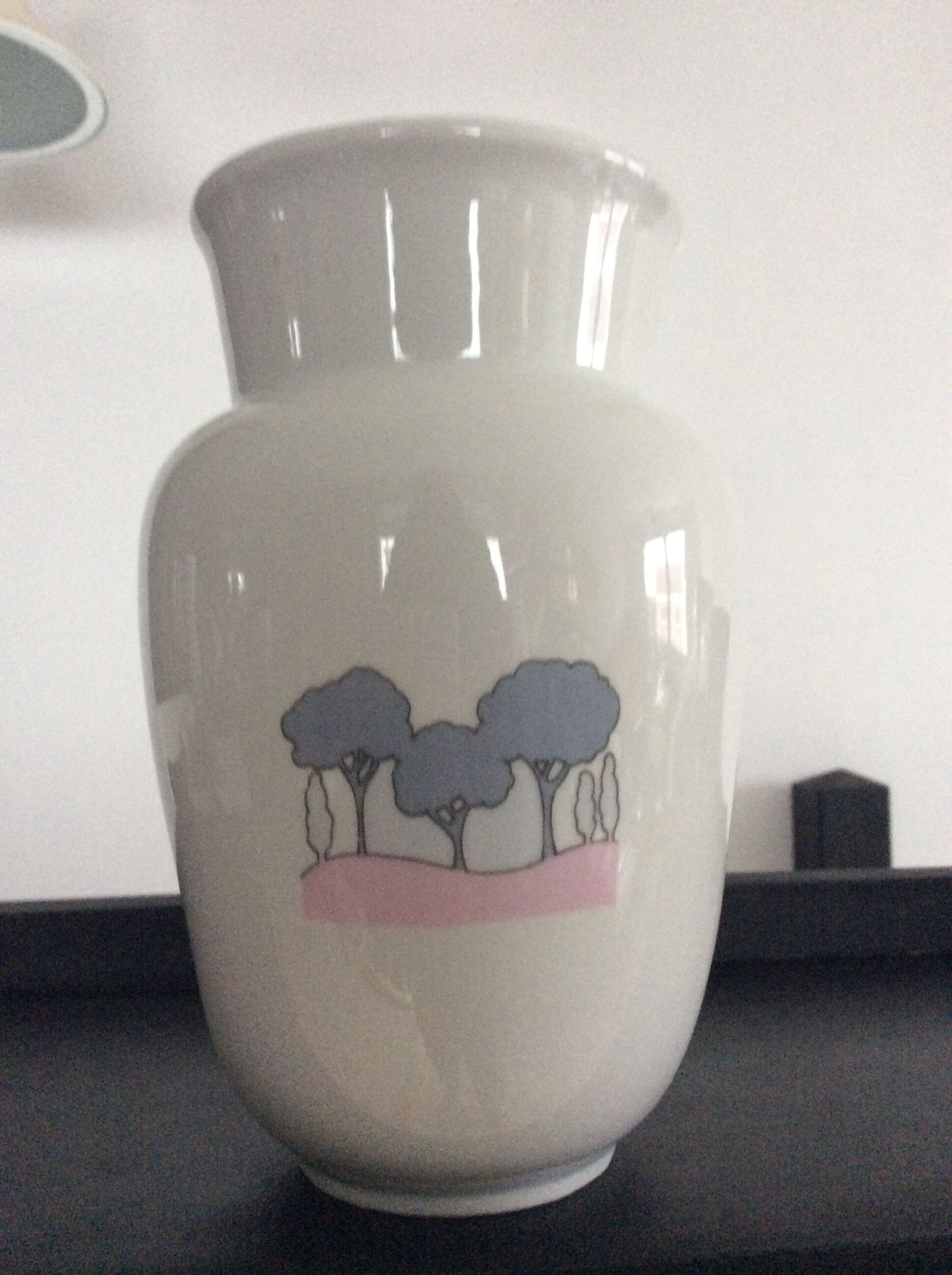 Alpac porcelain vase from the 70s and 80s