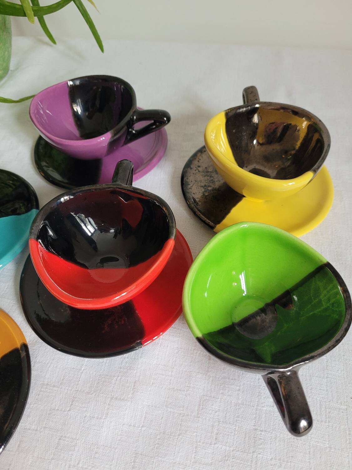 Vallauris coffee service by Auguste Lucchesi