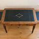Very elegant antique desk in the Louis XVI style, probably made of walnut.