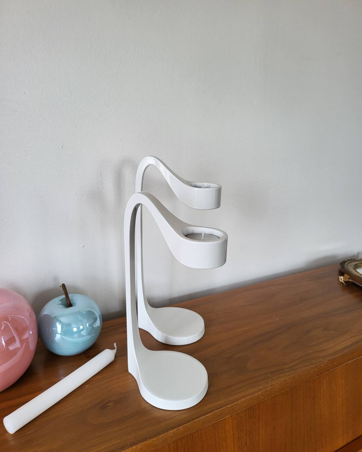 Pair of IKEA design candlesticks 90 Monika Mulder