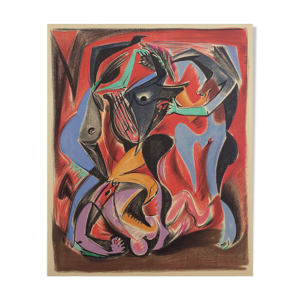 André masson, orphée, - 1972