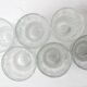 6 verres en verre pressé, Libochovice 1981