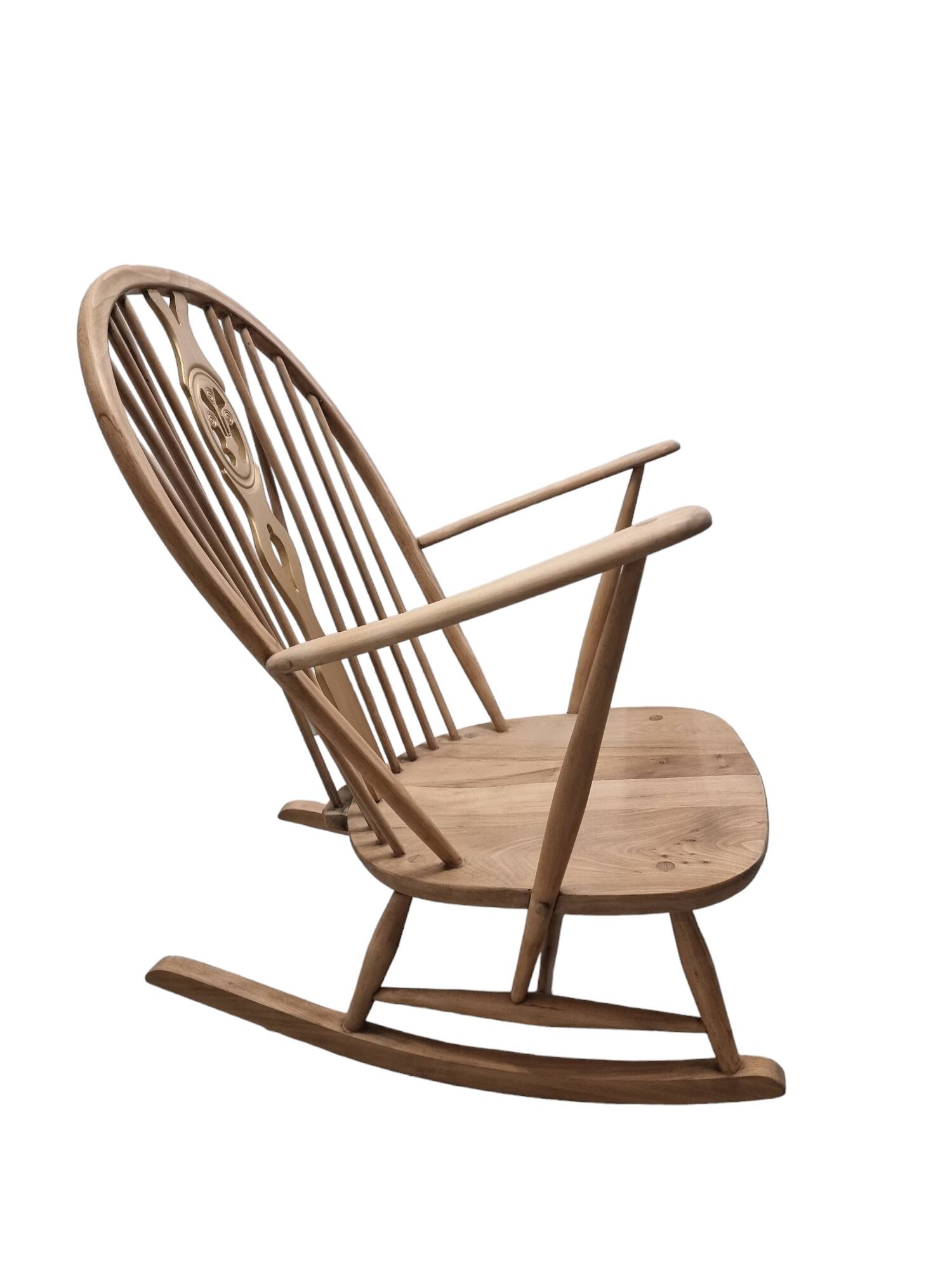 Mid-Century Rocking Chair by Lucian R. Ercolani for Ercol, Britain 1950s