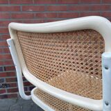 Cesca dining room chair designed by Marcel Breuer