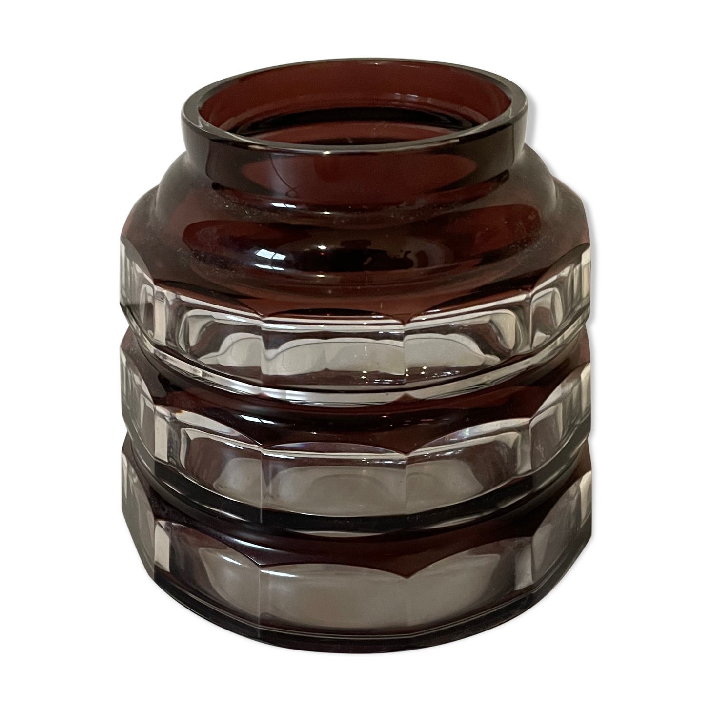 Vase en cristal Val St Lambert