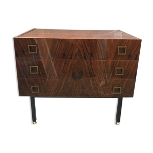commode 3 tiroirs laquée