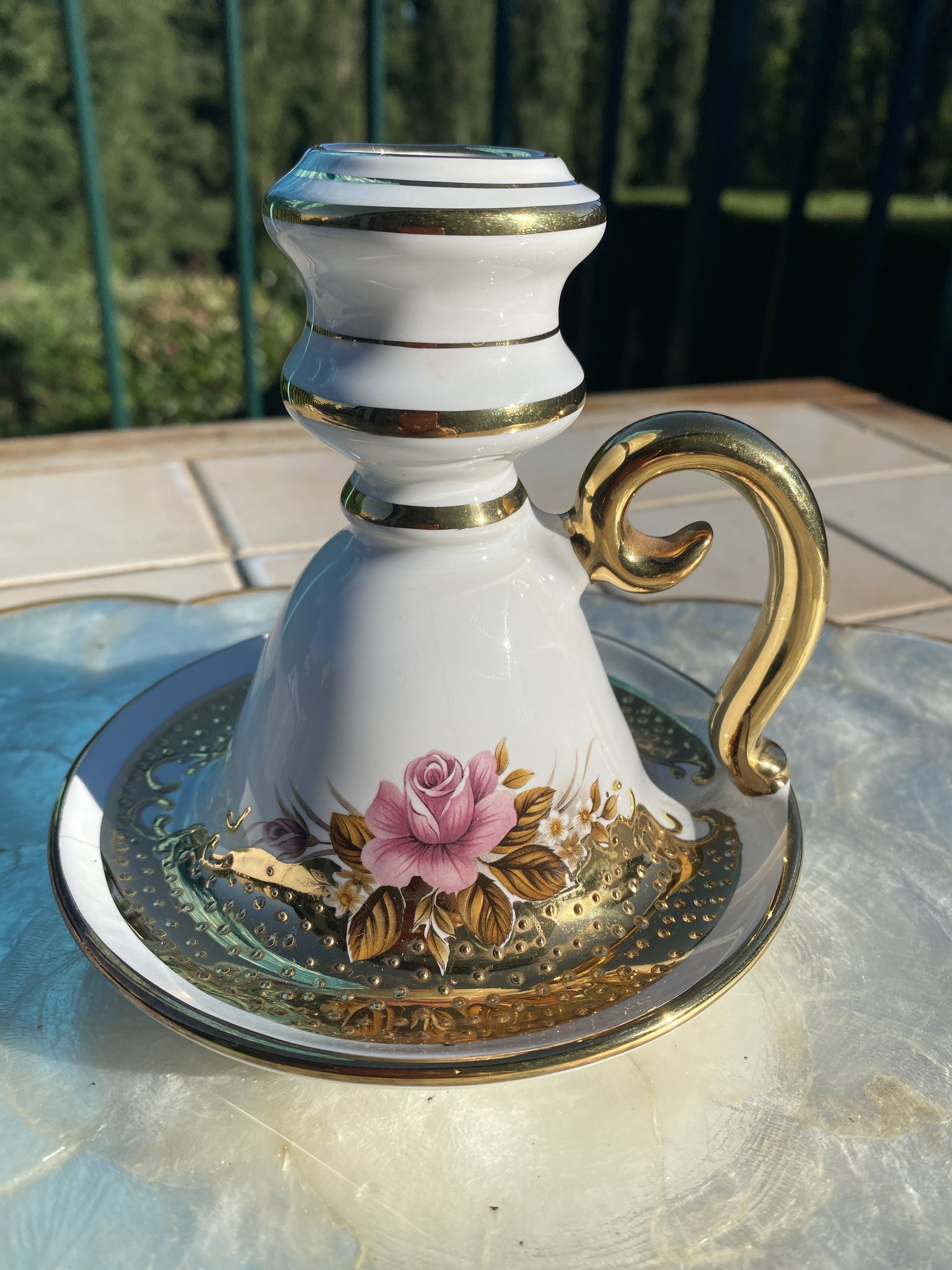 Bougeoir Spyropoulos or fin vintage