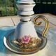 Vintage fine gold Spyropoulos candle holder
