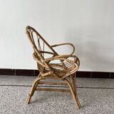 Children's rattan armchair
