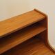 Danish teak secretary desk 1960s with pull-out surface