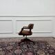 Chaise de bureau Chesterfield Wade en cuir marron