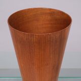 Teak round Paper Basket 1960s Sweden
