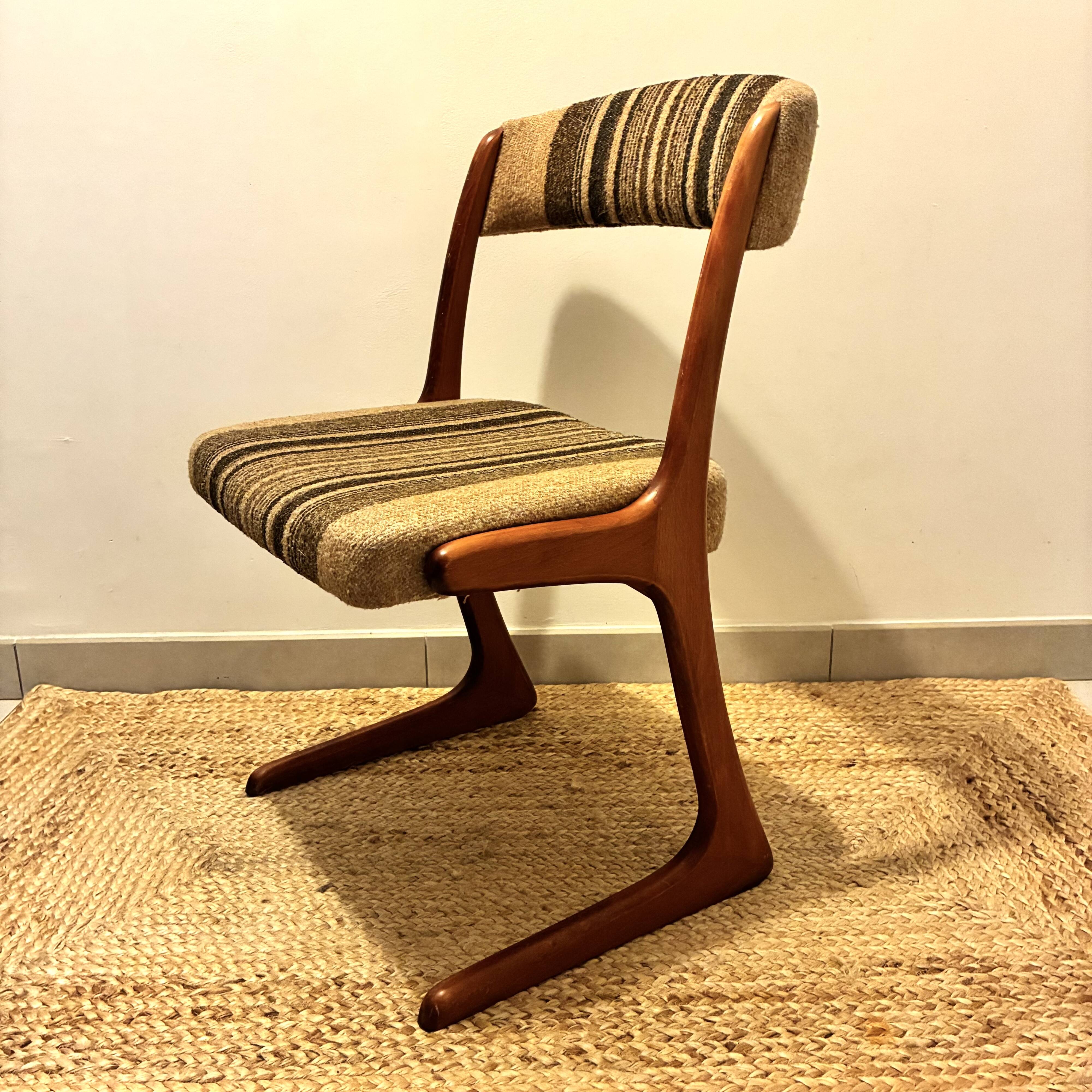 Pair of Baumann chairs model Kangourou – 1950s/60s – vintage