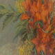 Red Lilies, Oil on Canvas, 74 x 74 cm
