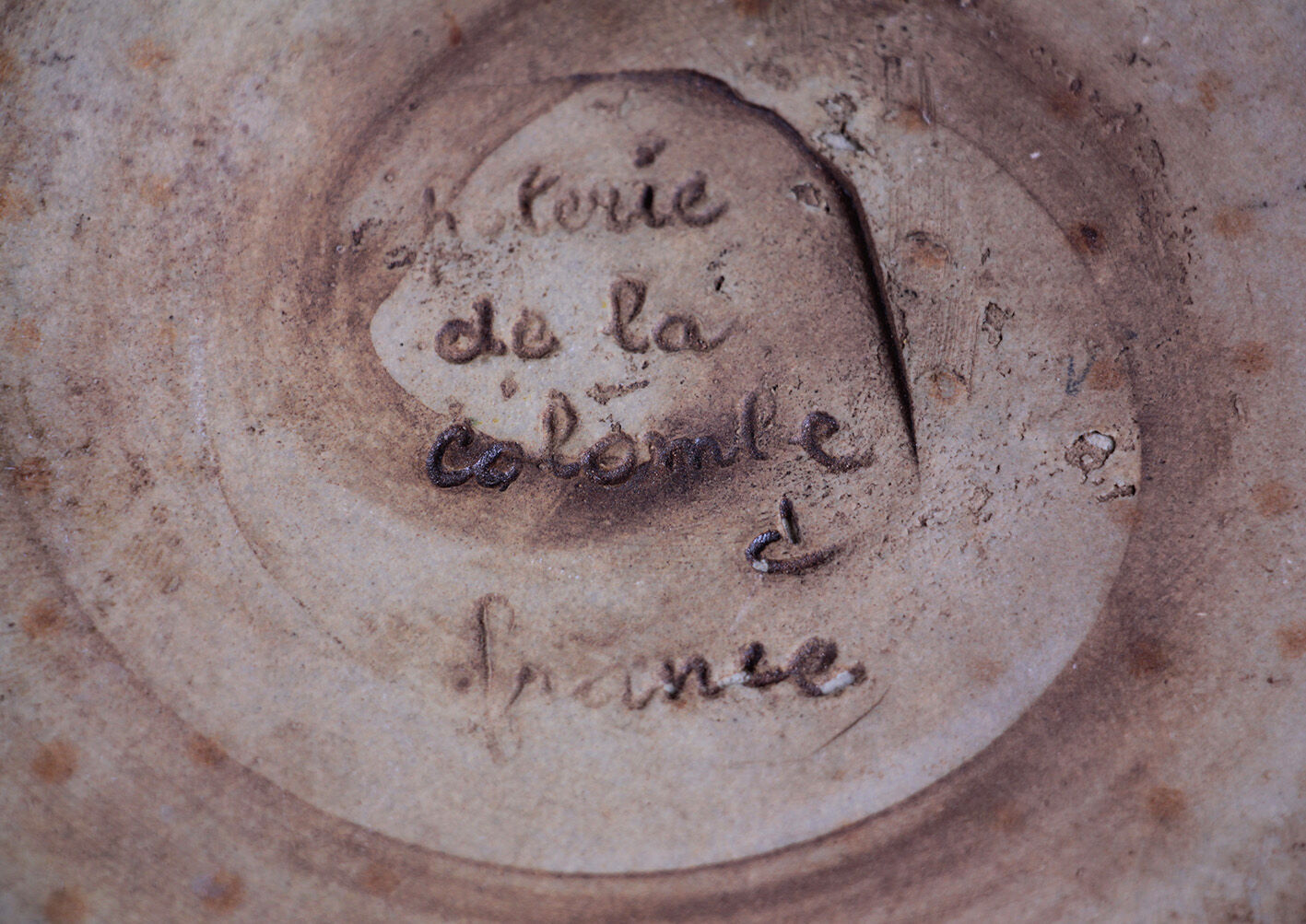 Large cup - pottery of the Dove