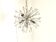 Mid century glass sputnik chandelier by Emil Stejnar, 1970s