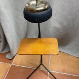 Metal tripod push ashtray