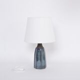 Lampe de Bureau Modèle 1042 en Grès Bleu par Einar Johansen pour Søholm