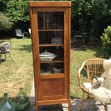 Cabinet with showcase vintage 1960 hosier