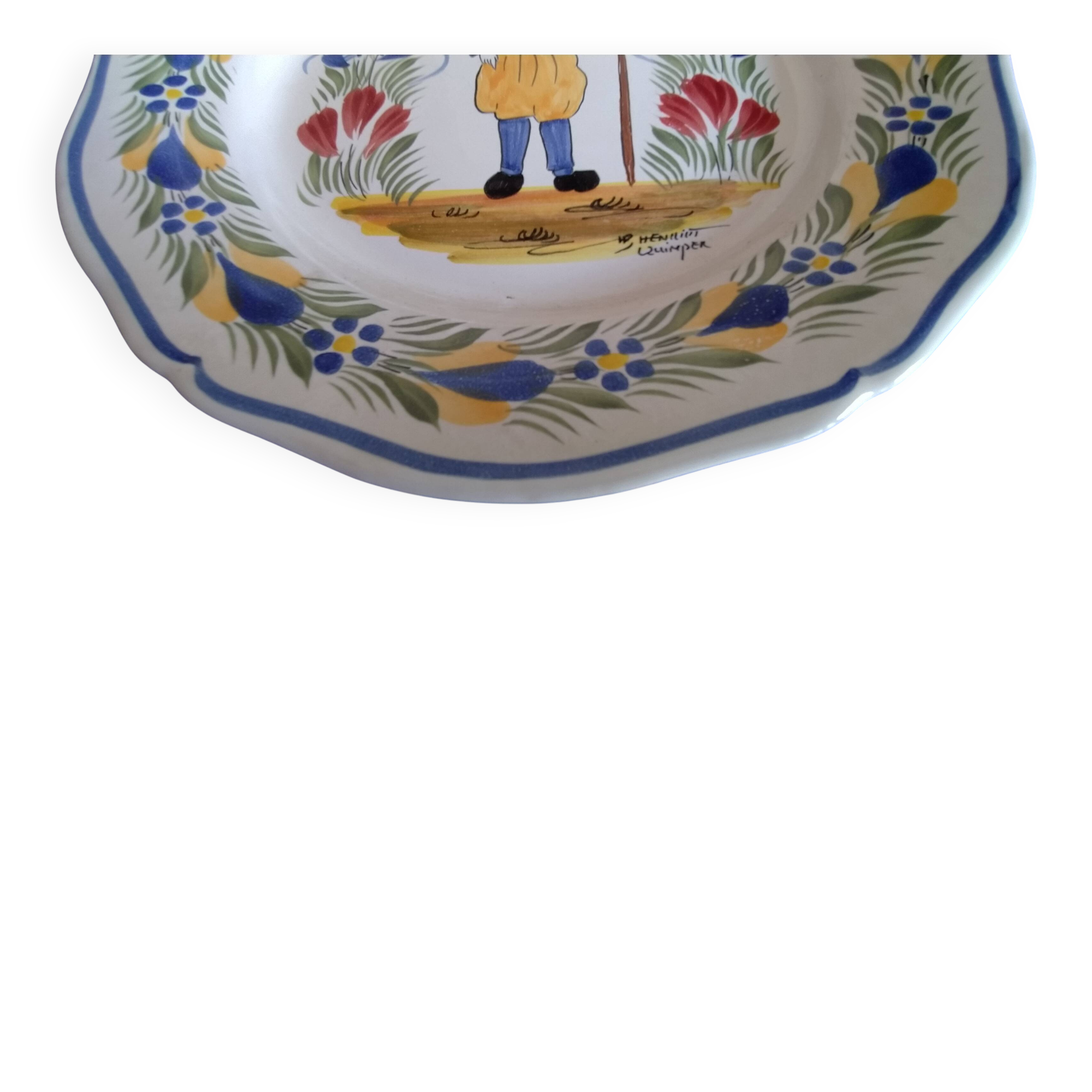 Henriot decorative plate