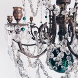 chandelier with tassels