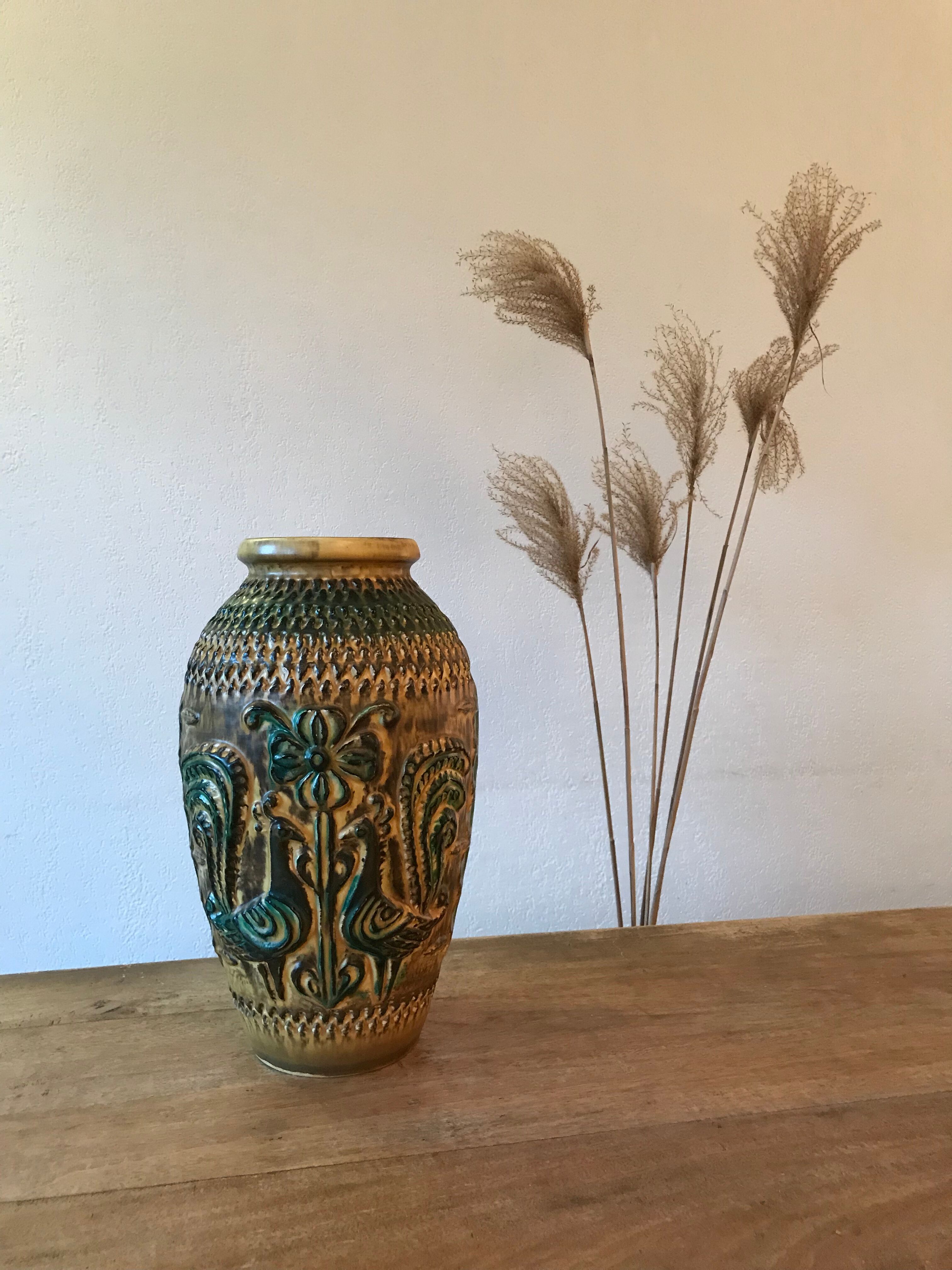 West Germany ceramic vase