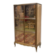 Art Deco mirrored cabinet from the 1950s in beech